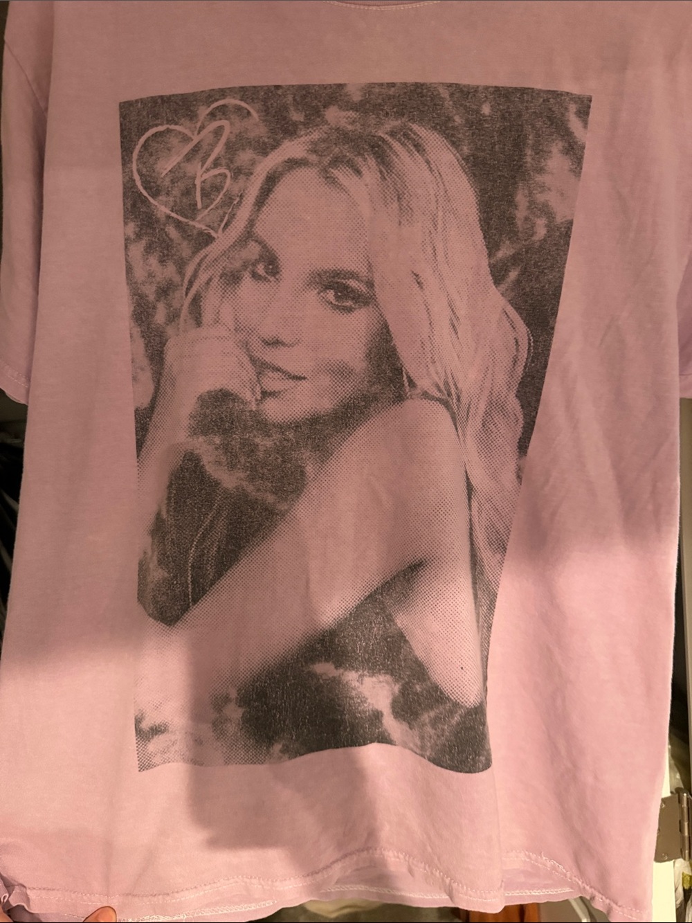 Pink/purple Britney Spears Tee